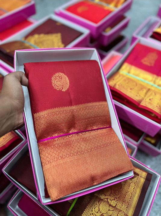 100% ᴘᴜʀᴇ ʜᴀɴᴅᴡᴏᴠᴇɴ ᴋᴀɴᴄʜɪᴘᴜʀᴀᴍ ꜱɪʟᴋ ꜱᴀʀᴇᴇꜱ